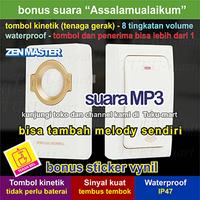Gambar BEL WIRELESS/ BELL RUMAH / BEL PINTU TANPA KABEL MP3 dari Tuku-mart Kota Bekasi 1 Tokopedia