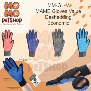 GROOMING GLOVE SARUNG TANGAN SIKAT MANDI HEWAN ANJING KUCING