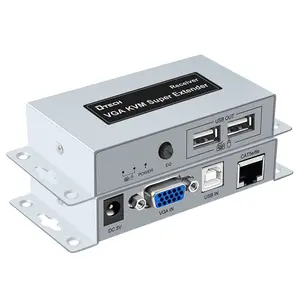 DTECH VGA Extender KVM 100 meter DT-7044 - 100 m