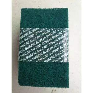 SUSEMI Sabut / Tapas / spon Cuci piring / panci Hijau - 1 pcs