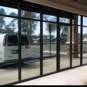 kaca film one way black silver ukuran 152 cm x 30 Mter