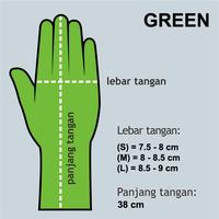 Gambar [BUNDLE] Safe Me Sarung Tangan Latex Green / Sponge Cuci Piring - M dari Safe Me Kota Administrasi Jakarta Utara 2 Tokopedia