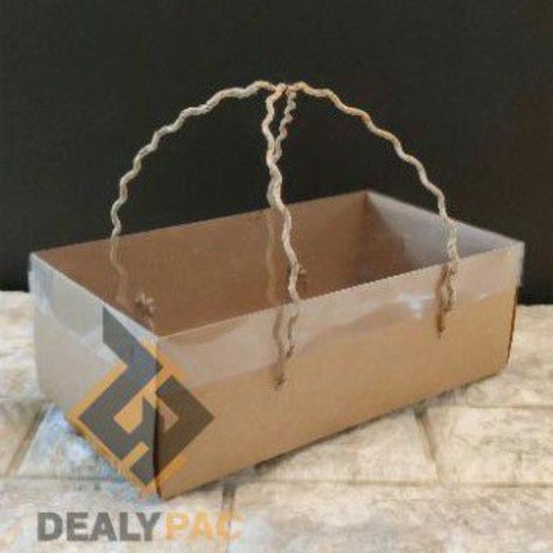 Box Kraft Mika + tali (23x12x7,5cm) - per 10pcs 0