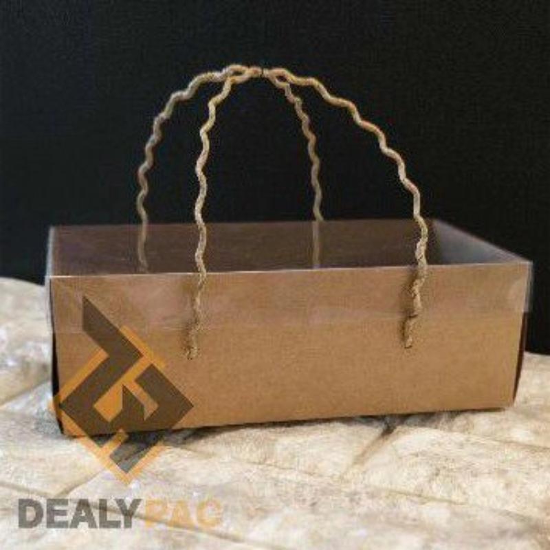 Box Kraft Mika + tali (23x12x7,5cm) - per 10pcs 2
