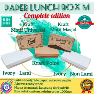 Lunch box Paper M Termurah Di Planet Bumi