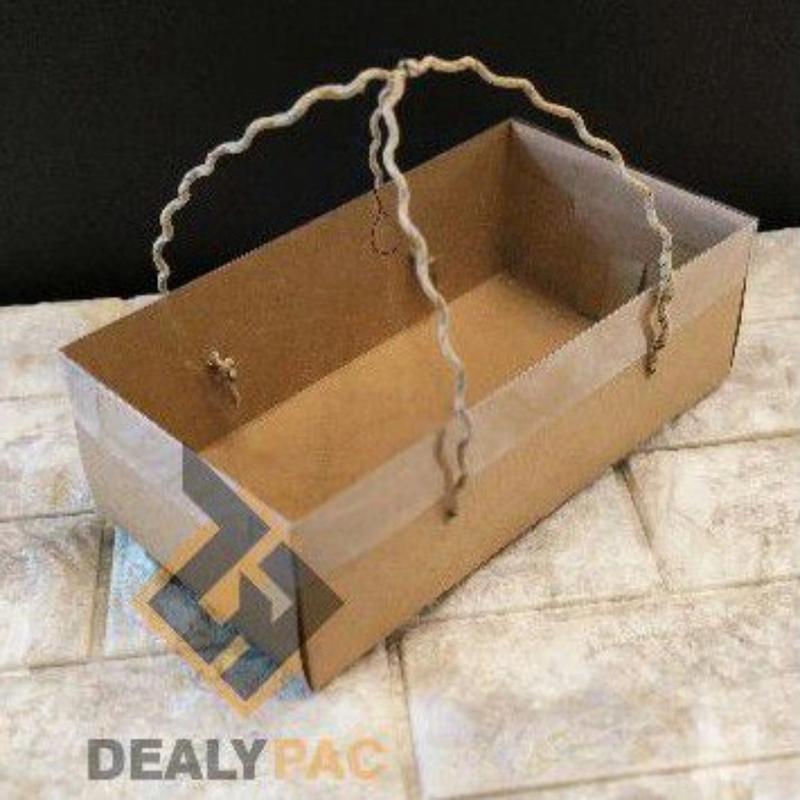 Box Kraft Mika + tali (23x12x7,5cm) - per 10pcs 3