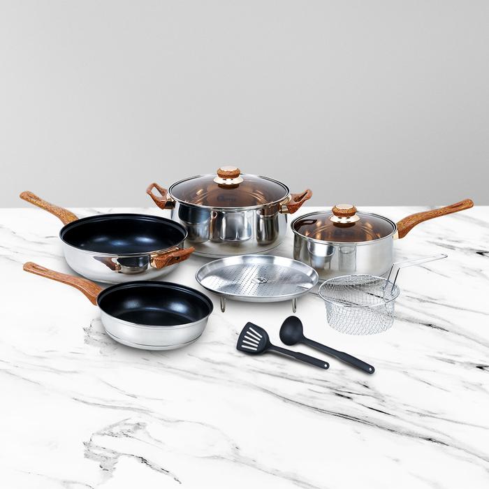 Gambar OXONE BASIC COOKWARE SET OX-911 dari OxoneLive Jakarta Utara Tokopedia