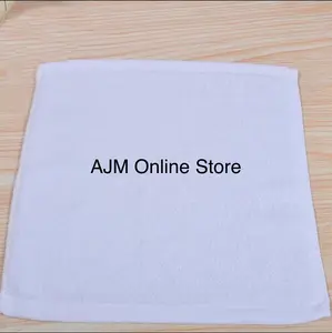 Saputangan putih mutia uk 30x30 cm