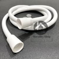Gambar selang shower pvc cebok murah 120cm / selang shower mandi 1/2 inch plastik putih murah 150cm 200cm B52 dari Morality Shopping Kota Administrasi Jakarta Barat 4 Tokopedia