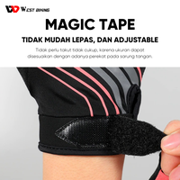 Gambar Sarung Tangan Sepeda Bicycle Gloves West Biking Gloves 1213 - Pink, M dari West Biking Indonesia Jakarta Utara 2 Tokopedia