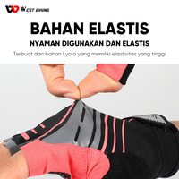 Gambar Sarung Tangan Sepeda Bicycle Gloves West Biking Gloves 1213 - Pink, M dari West Biking Indonesia Jakarta Utara 3 Tokopedia