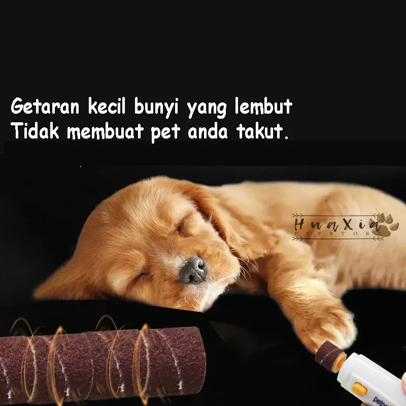 Pet nail grinder/ Alat Pengasah Kuku/ Gunting Kuku Hewan / Petpedicure 4