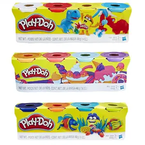 Playdoh Refill Large Set isi 4 Warna 448gr Play-Doh Original