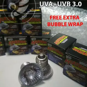 LAMPU REPTIL UVA UVB 3.0 NOMOPY