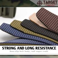 Gambar Gesper Tactical Plastik ANTI Metal Detector - Hitam dari TARGET MILITARY ID Kota Administrasi Jakarta Pusat 3 Tokopedia