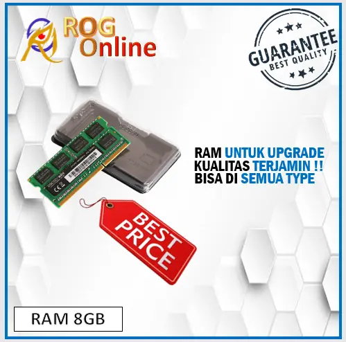 Upgrade RAM 8GB By Request