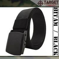 Gambar Gesper Tactical Plastik ANTI Metal Detector - Hitam dari TARGET MILITARY ID Kota Administrasi Jakarta Pusat 1 Tokopedia