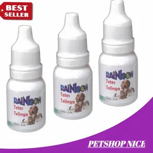 Promo Rainbow Obat Tetes Telinga 8 ml - Obat Telinga Kucing Anjing
