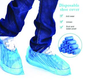 Shoes Cover Disposable Plastik Sarung Sepatu Pelindung Industri Labora