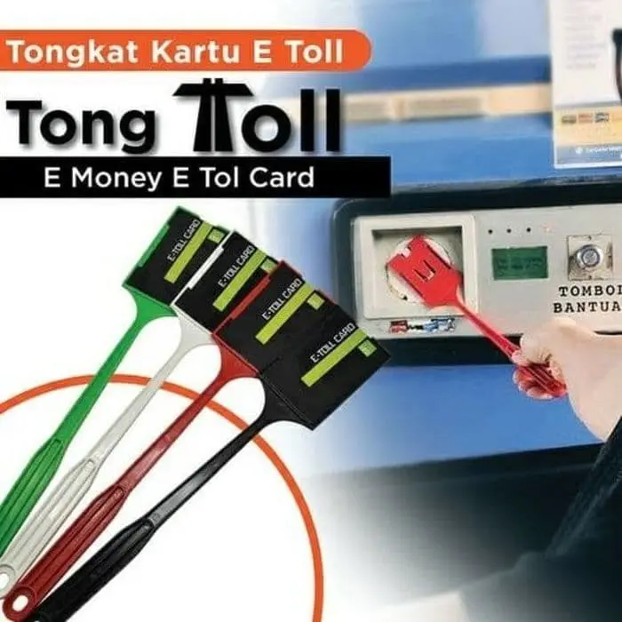 Tongkat E-TOLL ETOLL TONGTOLL TongCard GTO EMoney BRIZZI Flazz Tapcash