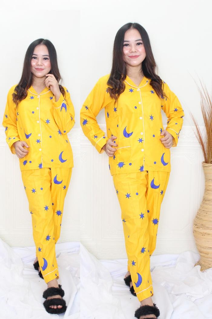 Gambar JRstore Piyama Pajamas Set PP Baju Tidur Wanita Dewasa dari JRstore Official Jakarta Barat 2 Tokopedia