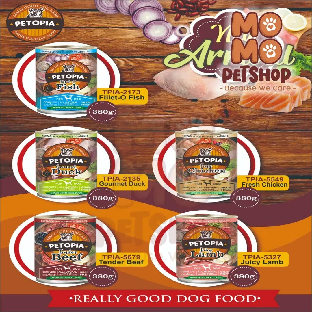DOG FOOD PETOPIA 380GR ALL VARIANT - MAKANAN ANJING