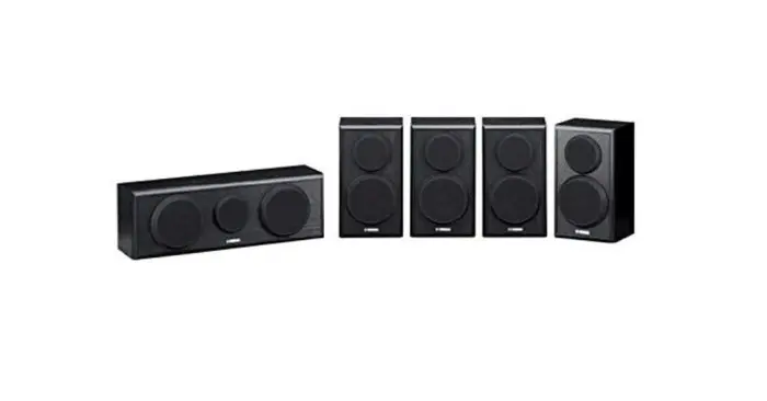 Yamaha 5.1ch Paket Home Theatre RXV385 + NS PA150 + YST SW100 1