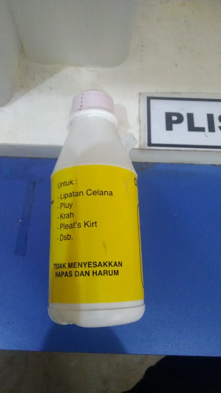 Obat Plisket Perlengkapan Jahit