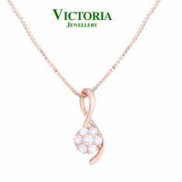 Gambar Liontin Berlian VPD636209 Victoria Jewellery - Rosegold dari Victoria Jewellery Online Kota Administrasi Jakarta Selatan 3 Tokopedia