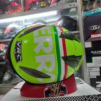 Gambar VRC HELM SNI MOTIF SKY CAT YELLOW FLUO VISOR IRIDIUM dari CINTAHELMET2 Kab. Bekasi 4 Tokopedia
