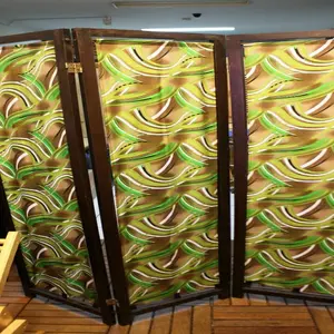 Waikiki Partisi Sekat Ruangan LIMITED STOCK 3 Terbuat dari Kayu Solid White Oak Wood Anti Rayap - Green Product - Harga Murah Kayu Furniture