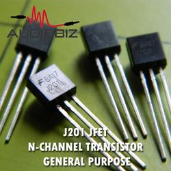 10 unidades/lote J201 JFET transistor de canal N 50 A 40 V TO-92
