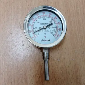 Thermometer Model Raket Stainless 300 ° C 2 1/2 "