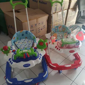 Baby Walker Hokiku Musik Piano + Dorongan type 3877/ free packing Dus