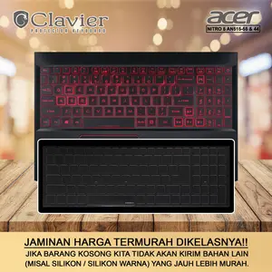 Keyboard Protector Cover Kompatibel untuk Acer Nitro 5 AN515-44-R8CM 55-579N Cooskin