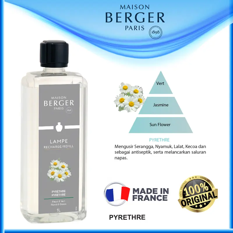 Maison Berger Pyrethre 1 Lt - Min 1 box, bebas mix dengan aroma lain 1