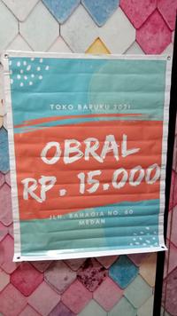 Gambar Spanduk Banner Custom Digital Print /Cetak spanduk banner dari PrintechOnlineShop Kota Medan 2 Tokopedia