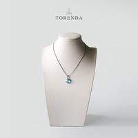 Gambar Torenda Kalung Wanita Liontin Love Pendant Swarovski - Aquamarine dari Torenda Kota Administrasi Jakarta Pusat 1 Tokopedia
