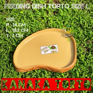 Feeding Dish Size L / Tempat Makan Kura / Reptile