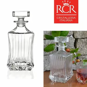 RCR Decanter Segi 750ml Adagio Crystal italy