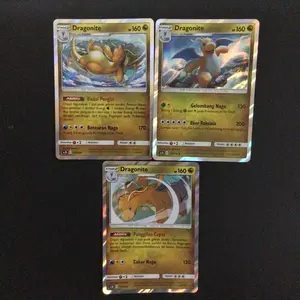 DRAGONITE AS1A AC3B KARTU POKEMON TCG INDONESIA HOLO FOIL ABILITY