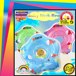Pelampung Leher Ban Renang Bayi Intime 6 Bulan 1 Tahun