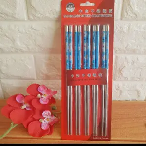 sumpit stainless steel motif / sumpit Mie