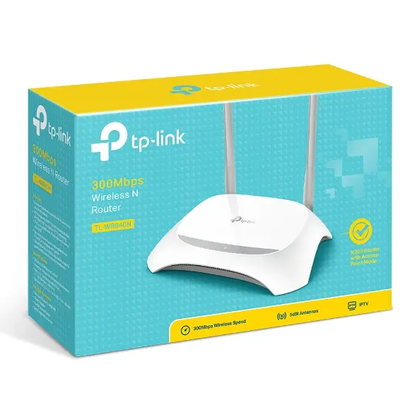 TP-LINK TL WR840N 300MBps Wireless Router - Garansi 1 Tahun 3