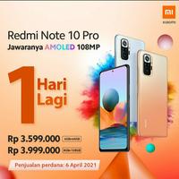 Gambar Xiaomi Redmi Note 10 Pro RAM 6 ROM 64GB Garansi Resmi Indonesia dari Rioaja123 Kota Bengkulu 1 Tokopedia