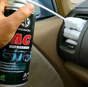Werkudhoro AC Refresher 400ml - Pembersih AC Mobil & Penyegar Udara Mobil - Mendisinfeksi Bakteri & Jamur - Menghilangkan Bau Mengganggu