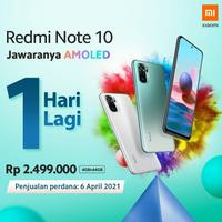 Gambar Xiaomi Redmi Note 10 RAM 4GB ROM 64GB Garansi Resmi Xiaomi dari Rioaja123 Kota Bengkulu 1 Tokopedia