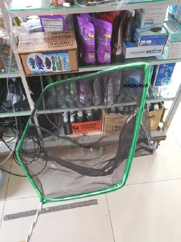 Serokan seser saringan ikan aquarium uk. 20 cm 1