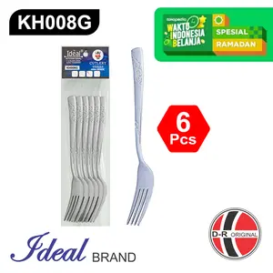 IDEAL KH008G Garpu Steak Stainless Steel (6 Pcs)