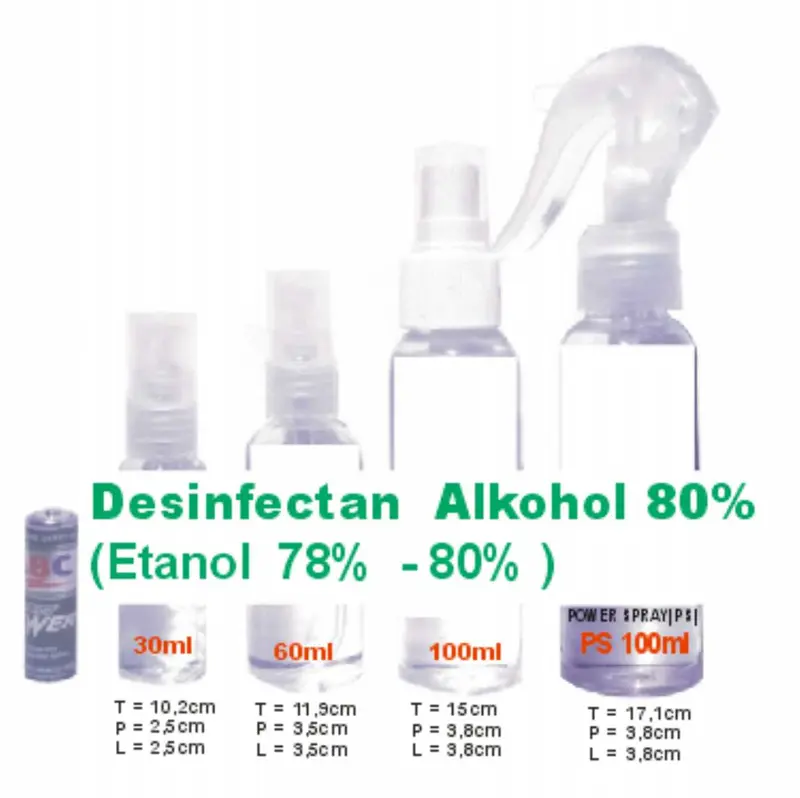 DISINFECTANT SPRAY Eagle Eucaliptus & Desinfectant Alkohol 80% 2